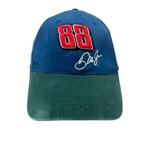 Dale Earnhardt Jr NASCAR Hat Blue Green #88‎ Kellogg's Racing Cap 100% Cotton